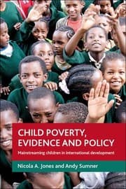 Tapa de Child Poverty Evidence And Policy Mainstreaming Children In International Development