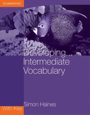 Tapa de Developing Intermediate Vocabulary With Key