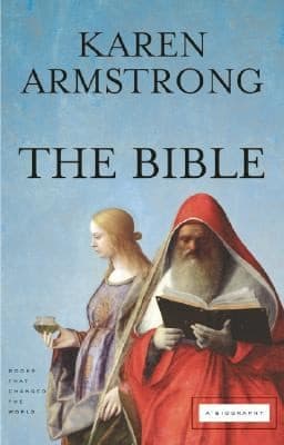 Tapa de The Bible A Biography