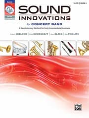 Tapa de Sound Innovations For Concert Band Book 2 A Revolutionary Method For Earlyintermediate Musicians Flute