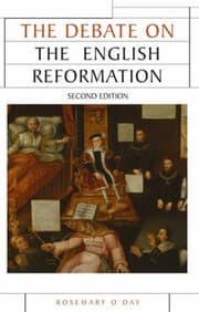 Tapa de The Debate On The English Reformation