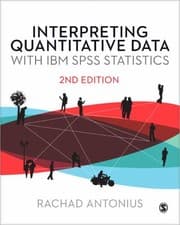 Tapa de Interpreting Quantitative Data With Ibm Spss Statistics