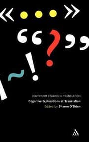 Tapa de Cognitive Explorations Of Translation