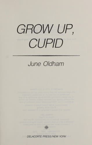 Tapa de Grow up, Cupid