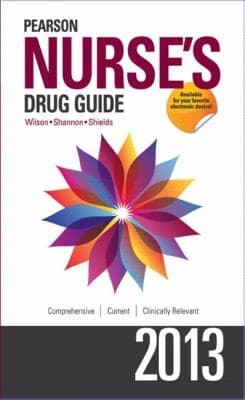 Tapa de Pearson Nurses Drug Guide 2013