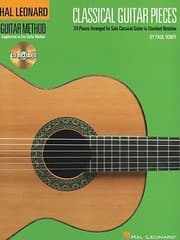 Tapa de Classical Guitar Pieces 24 Pieces Arranged For Solo Classical Guitar In Standard Notation