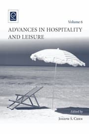 Tapa de Advances In Hospitality And Leisure