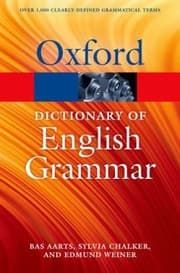 Tapa de The Oxford Dictionary Of English Grammar