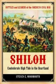 Tapa de Shiloh Confederate High Tide In The Heartland