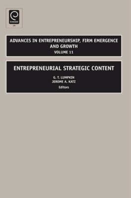 Tapa de Entrepreneurial Strategic Content