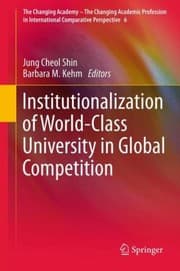 Tapa de Institutionalization Of Worldclass University In Global Competition