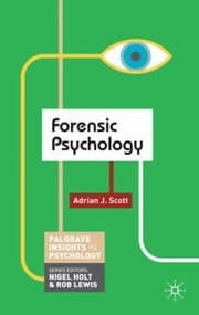 Tapa de Forensic Psychology