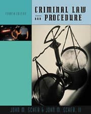 Tapa de Criminal Law and Procedure