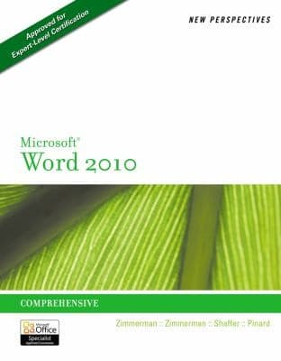 Tapa de Microsoft Word 2010