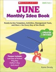 Tapa de June Monthly Idea Book Readytouse Templates Activities Management Tools And Morefor Every Day Of The Month
