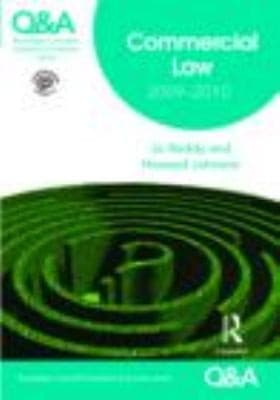Tapa de Commercial Law 20092010