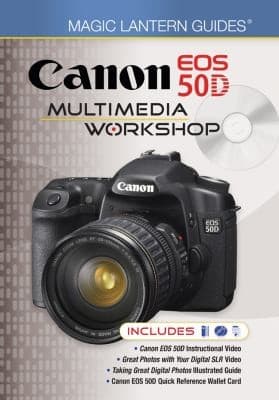 Tapa de Canon Eos 50d Multimedia Workshop
