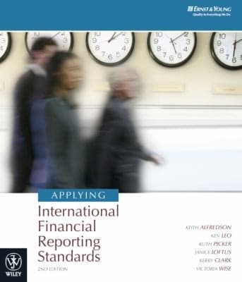 Tapa de Applying International Financial Reporting Standards