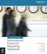 Tapa de Applying International Financial Reporting Standards