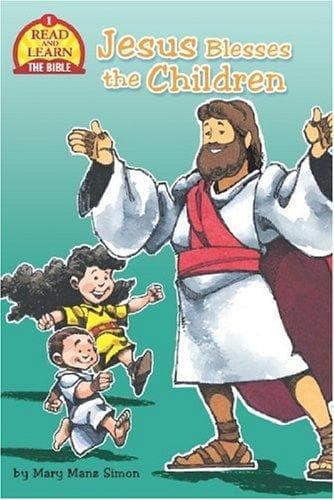 Tapa de Jesus Blesses the Children