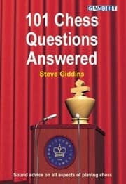 Tapa de 101 Chess Questions Answered