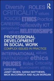 Tapa de Professional Development In Social Work Complex Issues In Practice