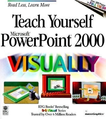 Tapa de Teach Yourself Microsoft Powerpoint 2000 Visually