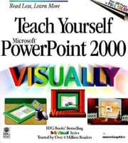 Tapa de Teach Yourself Microsoft Powerpoint 2000 Visually