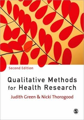 Tapa de Qualitative Methods For Health Research