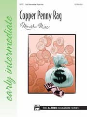 Tapa de Copper Penny Rag Early Intermediate Piano Solo