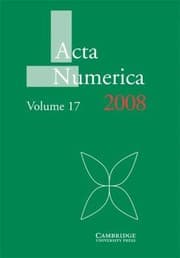 Tapa de Acta Numerica 2008