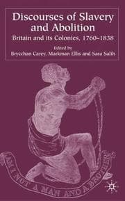 Tapa de Discourses of slavery and abolition