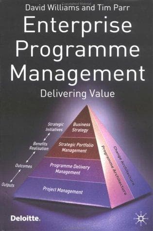 Tapa de Enterprise programme management
