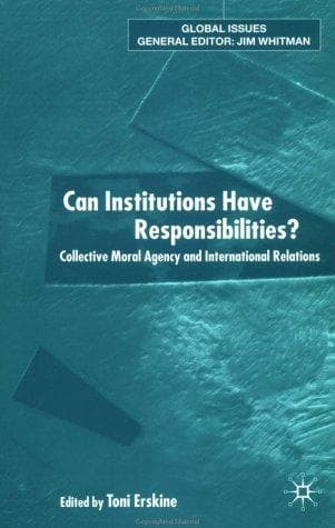 Tapa de Can Institutions Have Responsibilities?