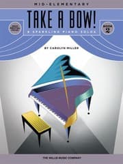 Tapa de Take A Bow 8 Original Midelementary Piano Solos