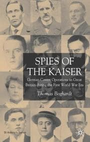 Tapa de Spies of the Kaiser