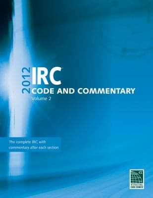 Tapa de 2012 Irc Code And Commentary