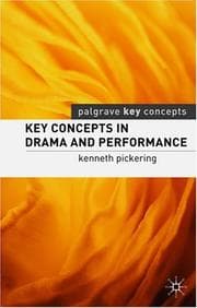 Tapa de Key Concepts in Drama and Performance (Palgrave Key Concepts)