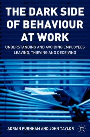 Tapa de Dark Side of Behaviour at Work