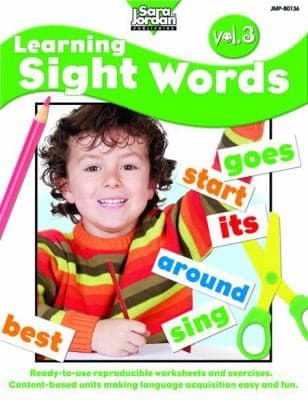Tapa de Learning Sight Words