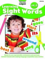 Tapa de Learning Sight Words