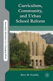 Tapa de Curriculum Community And Urban School Reform