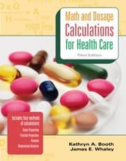 Tapa de Math And Dosage Calculations For Health Care