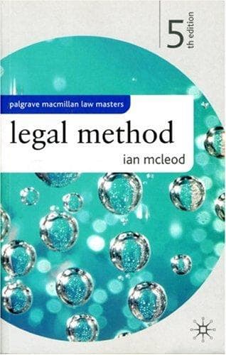 Tapa de Legal Method