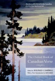 Tapa de The Oxford Book Of Canadian Verse
