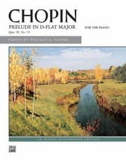 Tapa de Prelude in DFlat Major Op 28 No 15
            
                Alfred Masterwork Edition