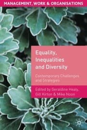 Tapa de Equality Inequalities And Diversity Contemporary Challenges And Strategies