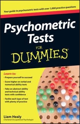 Tapa de Psychometric Tests For Dummies