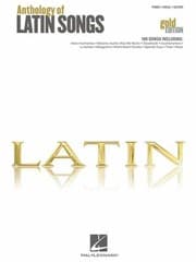 Tapa de Latin Anthology Of Latin Songs Piano Vocal Guitar