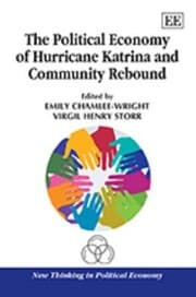 Tapa de The Political Economy Of Hurricane Katrina And Community Rebound
